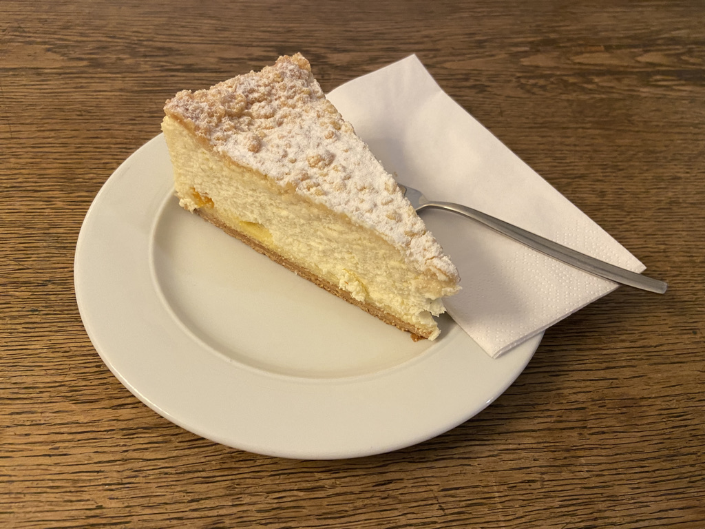 Käsekuchen mit Streusel